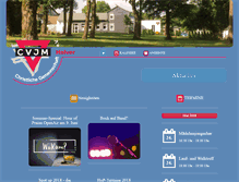 Tablet Screenshot of cvjm-halver.de
